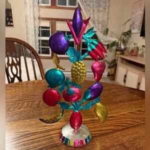 Metal Fruit Decor